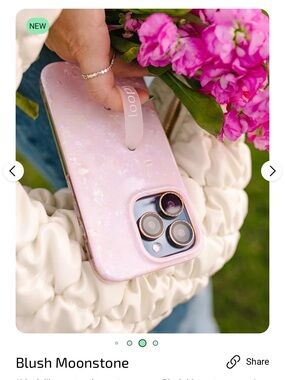 Loopy Case Blush Moonstone for iPhone 16 Pro Max
